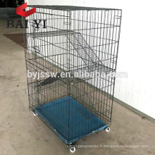 Cage de chat la meilleure vente, cage de porte de furet 2 avec le hamac